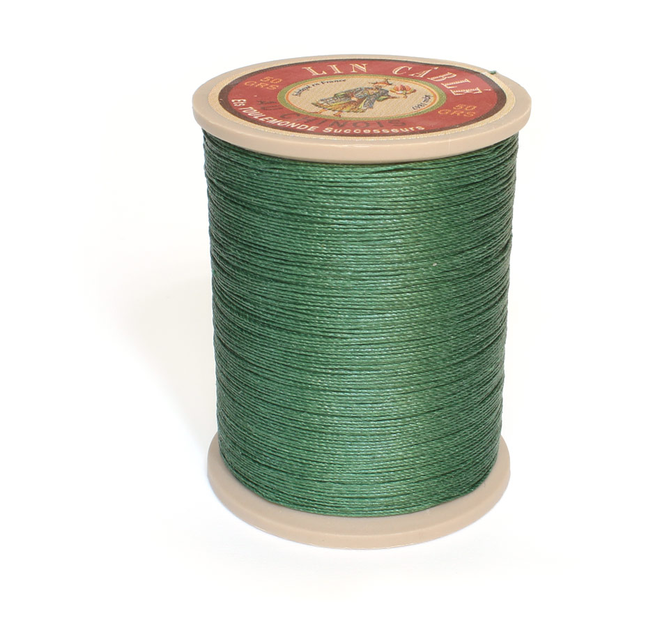 Linen Thread Green