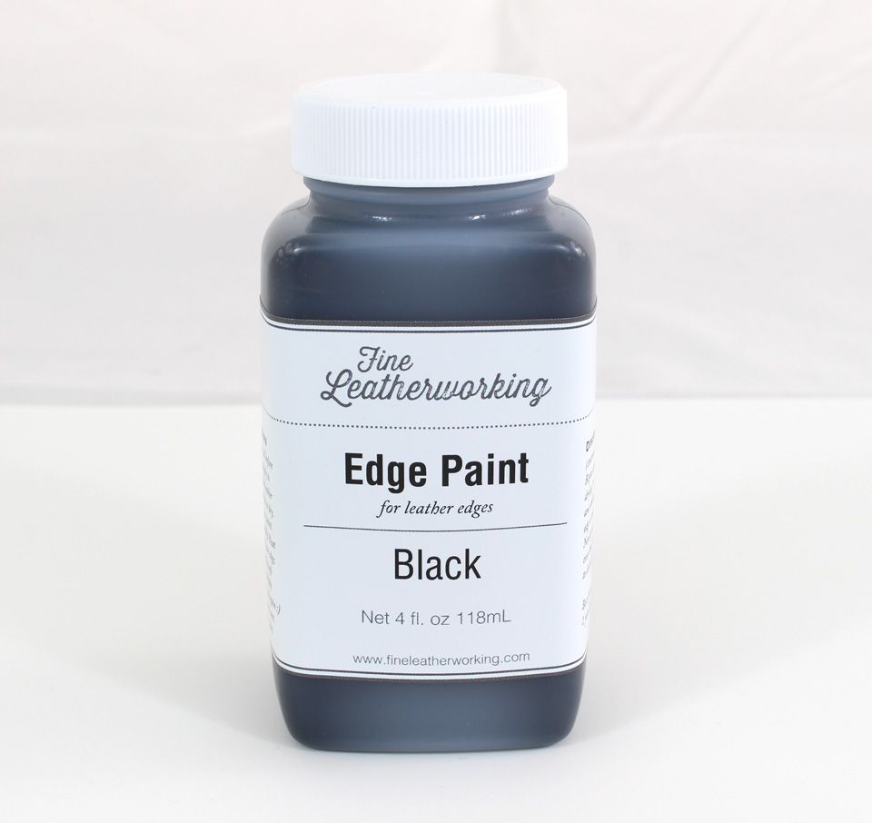 diy leather edge paint