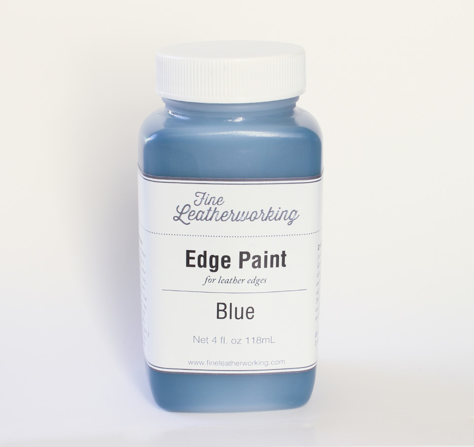diy leather edge paint