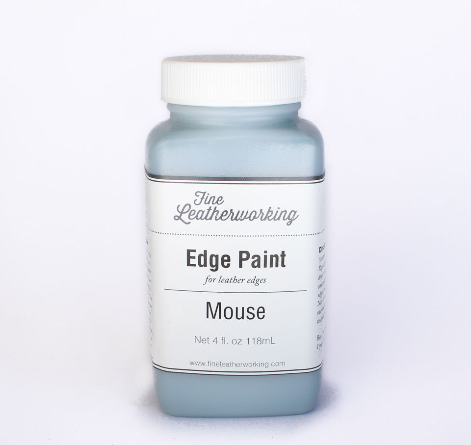 diy leather edge paint