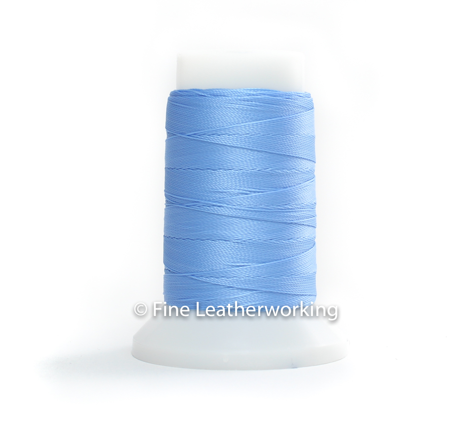 ★87MM★ Mmlg MM EMB HFT TURQUOISE BLUE Polyester Thread Size #5: Baby Blue | Fine Leatherworking